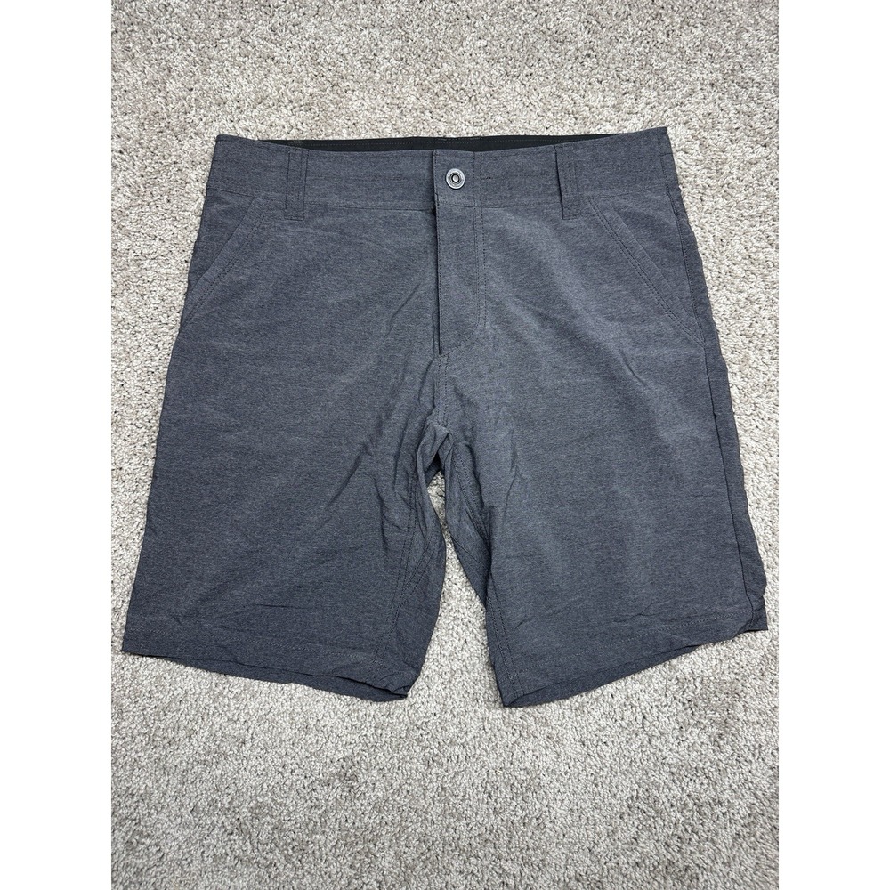 Kuhl Shorts‎ Mens Grey 32 Button Zipper Drawstring Chino